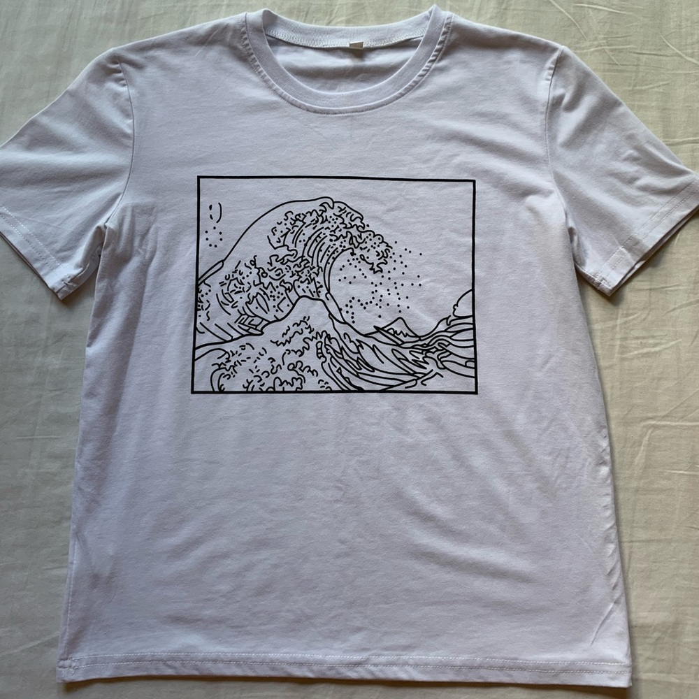 The great wave Kanagawa t-shirt